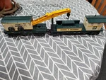 K-line K-689103 & K-689104 Arizona California Boom Crane Car 1997 Tca Ex.. Fixed Price $74.99.