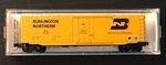 Micro-trains Scale Burlington Northern 50 Boxcar, #38160, Rd #745461. Nib. Fixed Price $15.00.