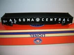 Lionel 6-17440 " Algoma Central Scale Size Gondola Lot # 26370. Fixed Price $39.00.
