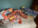 Lionel Train Collection: 2 Sets, Several Misc Pieces, Decor, And Wiring. Fixed Price $800.00.