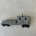 Vintage Lionel Lines D.l.&w. 6419 Work Caboose / Maintenance Car Gray.. Fixed Price $17.99.
