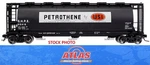 Atlas 6320-1 Usi Petrothene Acf 6-BAY Cylindrical Hopper Car O-gauge Nib. Fixed Price $64.99.