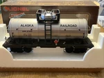 G Scale Lionel 8-87600 Arr Alaska Railroad Tankcar #87600 Train. Fixed Price $69.99.