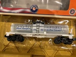 Lionel 6-83191 Snow Transport Christmas Tank Car. Fixed Price $60.00.
