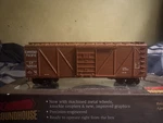 Roundhouse 40 Single-sheathed Boxcar, Canadian Pacific #238534, Rtr & Nib. Fixed Price $17.99.
