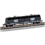 Bachmann Industries Scale 55' Steel Coil Car With Load Norfolk & Western. Fixed Price $65.00.
