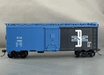 Athearn/bev-bel Boston & Maine 40' Box Car + Wgt # 76066. Fixed Price $11.04.