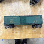 Lionel 6464 Route Of The Rockets Green Box Car. Fixed Price $19.77.