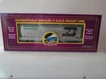 Mth "o" Scale #20-90025C Burlington Northern 3-BAY Cylindrical Hopper. Fixed Price $45.00.