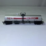 Ho Scale Mehano 50' Single Dome Exxon Happy Motoring. Fixed Price $25.00.