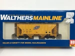 Walthers 910-7104 Chicago & North Western 37 2980 Cu Ft Covered Hopper Cnw. Fixed Price $24.00.