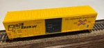 Roundhouse Railbox Abox 51237 50 Combination Door Car Yellow Loose. Fixed Price $14.99.