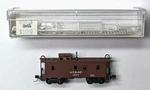 Mtl Micro-trains 50040 Atsf 1204 Wood Caboose. Fixed Price $46.00.