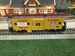 Athearn Ho Union Pacific Up WP437 Yellow Bay Window Caboose Car Mw/kds. Fixed Price $14.99.