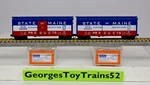 Mtl Micro-trains Lowell Smith Sp Run Pair State Of Maine Bc 6464-275 Mint Rare. Fixed Price $60.00.