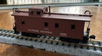 Micro-trains Scale #50030 34 Wood-sheathed Caboose Illinois Central 9251 Ny. Fixed Price $24.99.