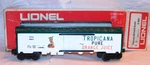Lionel Gauge #6-9861 Tropicana Billboard Reefer. Fixed Price $18.50.