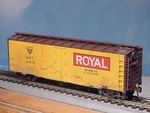 Pro Weathered Walthers Mainline Royal Art 50' Steel Meat Reefer # 91678. Fixed Price $11.95.