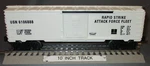 Lionel 16252 Navy #6106888 Rapid Strike Attack Force Boxcar O/027 Ga. '94. Fixed Price $35.00.