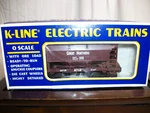 K-line K-6716 Great Northern Hopper, Brown, Used With Box. Fixed Price $23.75.