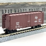 Micro-trains Scale 21180 Milwaukee Road 40FT Plug Door Standard Boxcar 8903. Fixed Price $14.99.