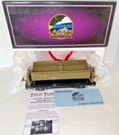 Mth Tinplate Traditions 10-1084 Mojave W/brass Trim #218 Operating Dump Car Nib. Fixed Price $100.00.