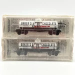 Micro-trains Scale Bakers Chocolate Billboard Tank Car Set Special Run. Fixed Price $79.99.