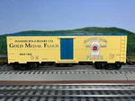 Scale Mth Railking 30-7844 Gold Medal Flour Modern Reefer Car WAS1892 O7758. Fixed Price $39.99.