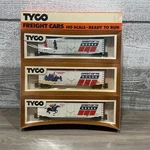 Tyco Spirit '76 Ho Freight Cars Bi-centennial 85760,61,62 Set 3 New Sealed. Fixed Price $79.99.
