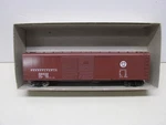 BOWSER-#55401-PRR Circle KEYSTONE-50' BOXCAR-#58032-BUILT Kit- Ho Scale. Fixed Price $13.00.