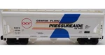 Lionel Pressureaide 3 Bay Acf Centerflow Hopper Car 6-17156! Std. Scale. Fixed Price $44.95.
