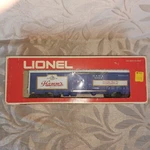 Lionel O-gauge Hamm S Beer Billboard Reefer 6-9862 Vintage Model Train Box. Fixed Price $69.00.
