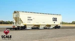 Scaletrains Rivet Counter SXT33311 Gunderson 5188 Covered Hopper Csx #265249. Fixed Price $47.99.