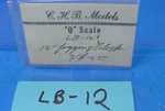 Scale ON30 1/48 12" Logging Blocks Detail Parts C.h.b. Models LB-12 Chb. Fixed Price $11.95.