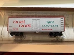Con Cor- ON78XM-1978 Christmas 40' Reefer "noel/noel" Xmas Scale-mtls. Fixed Price $117.49.