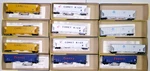 Roundhouse (12) Car Covered Hopper Set Original Boxes (lot 6765). Fixed Price $125.00.