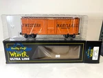 Weaver Ultra Line Western Maryland 40' Plug Door PS-1 Box Car Scale New. Fixed Price $39.99.
