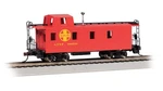 Bachmann Trains - Streamlined Caboose Santa Fe Ho Scale. Fixed Price $62.71.