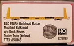 Scaletrains Ho Bsc F68AH Bulkhead Flatcar Ttpx 81146 Trailer SXT31169. Fixed Price $72.00.