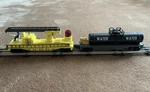 Lionel 6-16660 Fire Car With Ladders & 6-16390 Water Tank Set. Fixed Price $60.00.