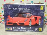 Revell Enzo Ferrari 1:24 Scale #85-2192 Plastic Model Kit Skill 3 Open Box. Fixed Price $10.00.