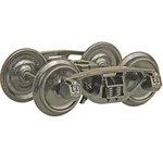 Kadee 971 Scale Large 1:29 Aar Bettendorf Style Metal Trucks W/ Wheels. Fixed Price $56.91.