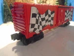 Lionel & 027 Gauge Nascar Promotional Box No 25028, Near Mint 5-99-5. Fixed Price $18.99.