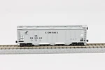 Scale Atlas 3725 Bay Covered Hopper W/ Mtl Trucks Conrail Cr 885043. Fixed Price $14.89.