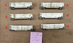 Scale Kato 186-0604 Weathered Bethgon Coalporters Bnsf 671660 Each. Fixed Price $24.00.