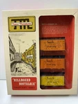 Ho Scale Train-miniature #8703 Santa Fe Maps Three Box Car Set. Fixed Price $22.00.