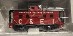 Mth 20-91723 Scale Steel Caboose Center Cupola Chicago & Eastern Illinois #1. Fixed Price $149.99.