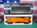 K-line K645-1052 Atsf Santa "el Capitan" O Gauge Reefer Map Car # 38054. Fixed Price $27.47.