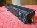 Post War Lionel Gauge New York Central Black Gondola 6062 Ready To Run. Fixed Price $5.59.