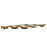 Athearn ATH98085 60' Flat Car - Frisco (3) Ho Scale. Fixed Price $99.99.